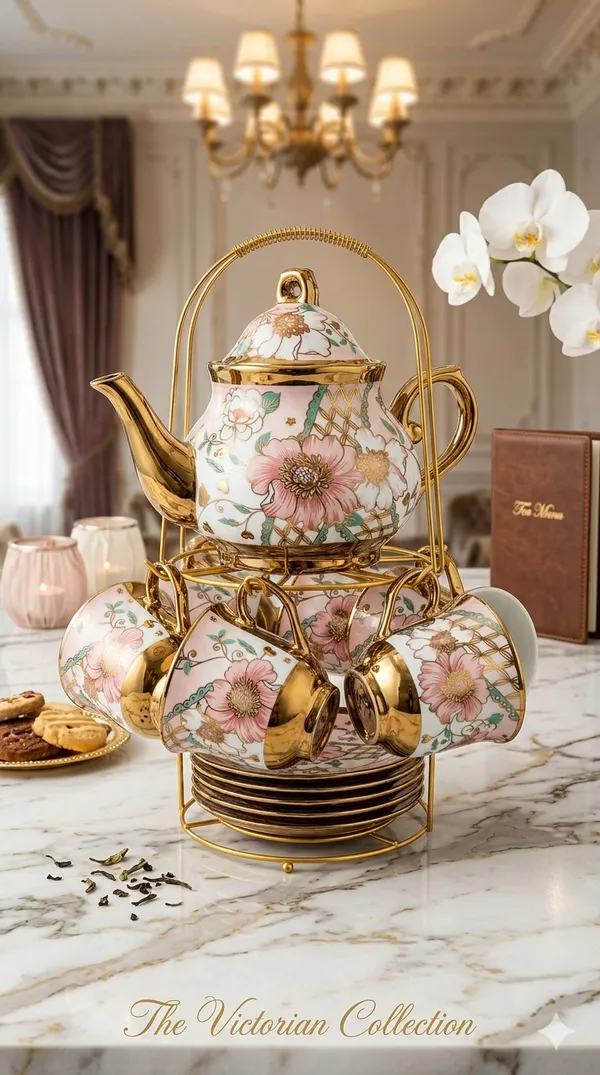 Porcelain_Victorian_Floral_Tea_Set