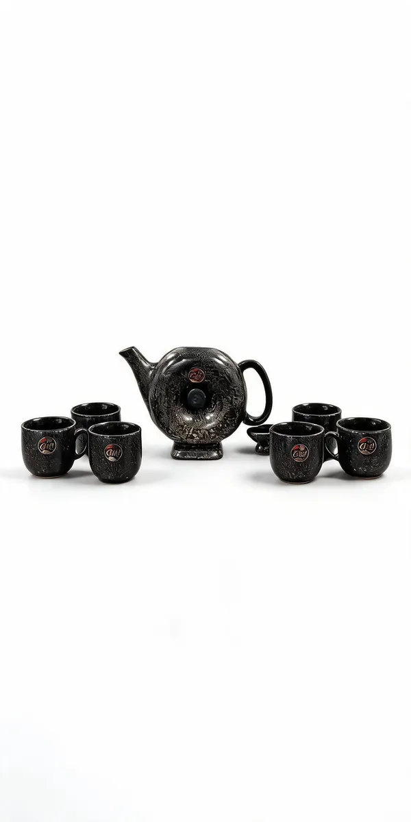 Ceramic_Decorative_Black_Pattern_Cup_Saucer_Set_With_Kettle