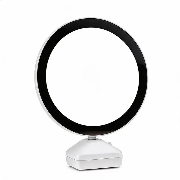 Plastic_Modern_Round_Digital_Photo_Frame
