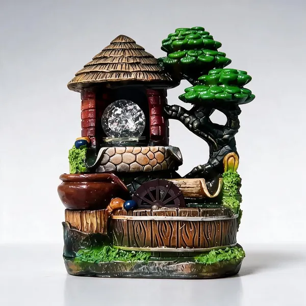 Wooden_Rustic_Treehouse_Tabletop_Fountain