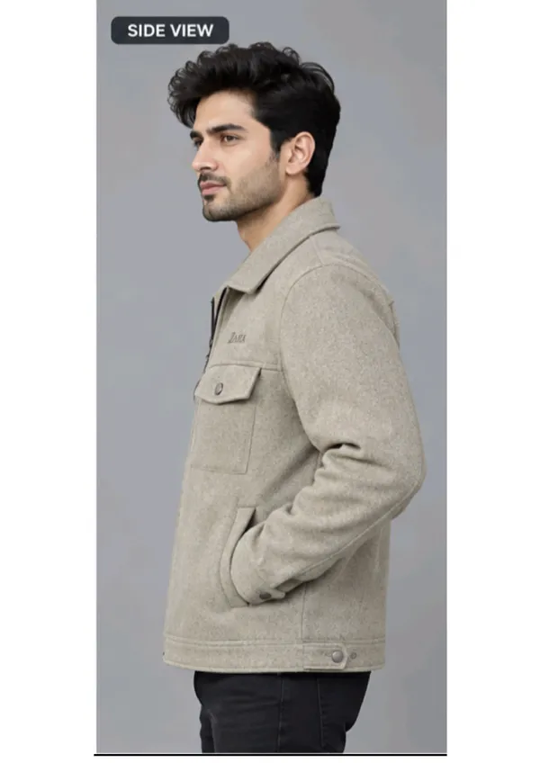 Beige_Textured_Casual_Jacket_For_Men