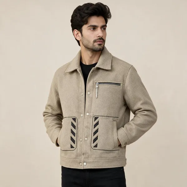 Beige_Casual_Jacket_For_Men