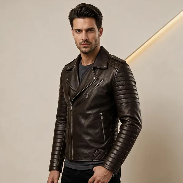 Brown_Faux_Leather_Biker_Jacket_For_Men