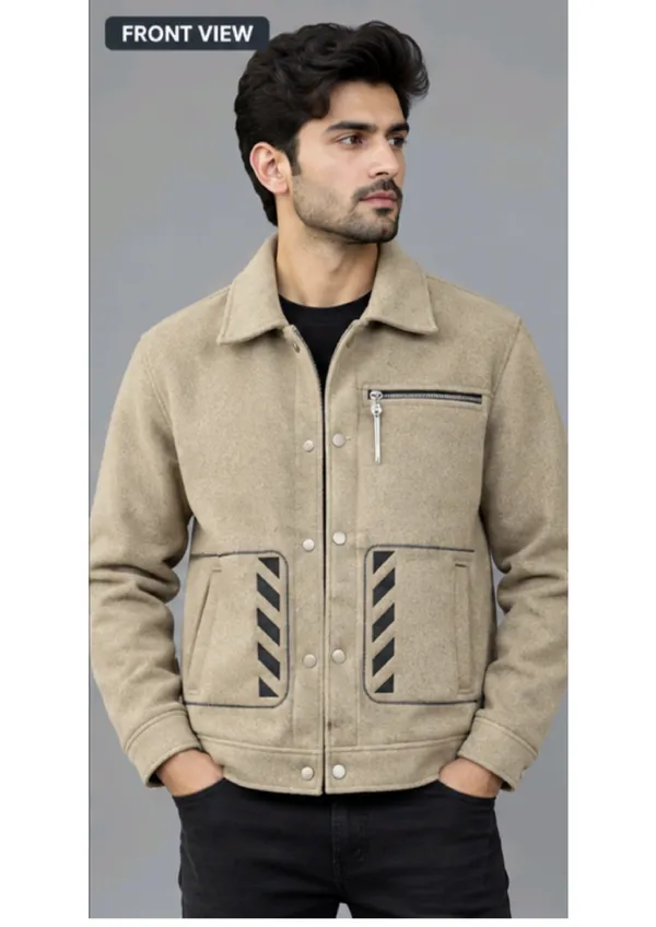 Beige_Casual_Jacket_For_Men