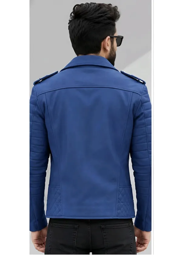 Blue_Faux_Leather_Biker_Jacket_For_Men