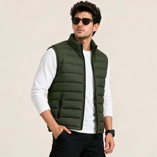 Olive_Green_Sleeveless_Bomber_Jacket_For_Men