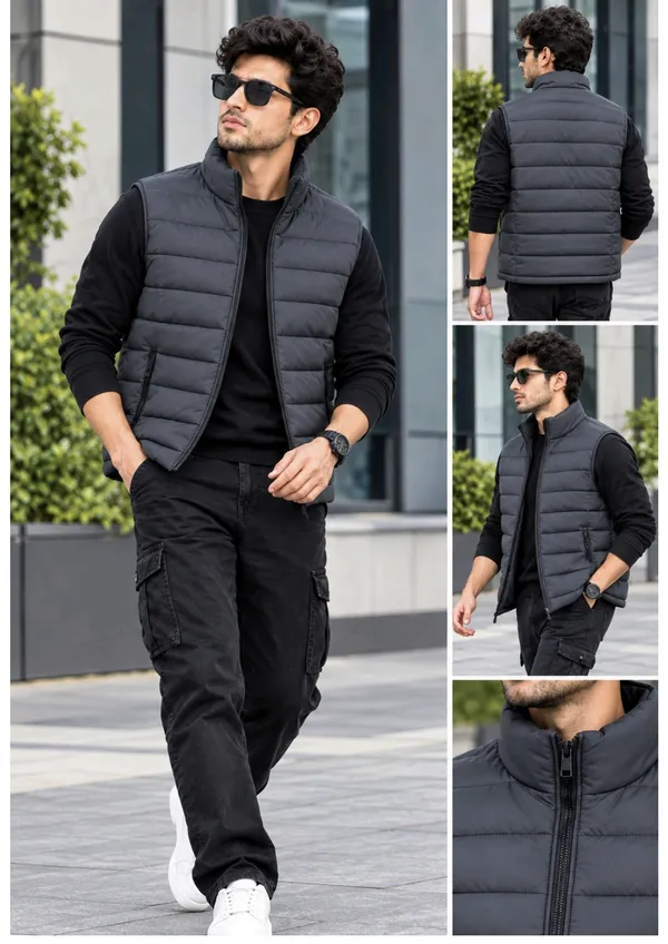 Grey_Quilted_Sleeveless_Puffer_Jacket_For_Men