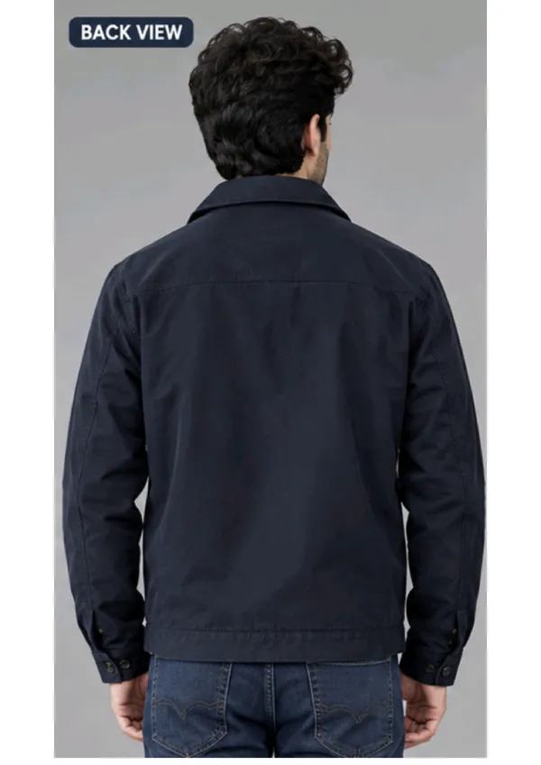Navy_Casual_Fit_Jacket_For_Men