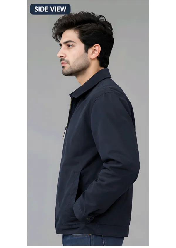 Navy_Casual_Fit_Jacket_For_Men