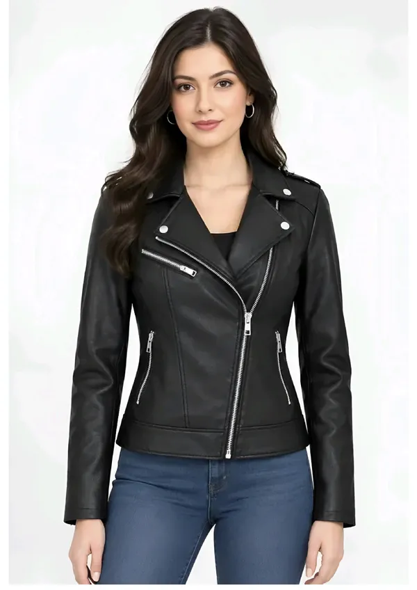 Black_Faux_Leather_Biker_Jacket_For_Women