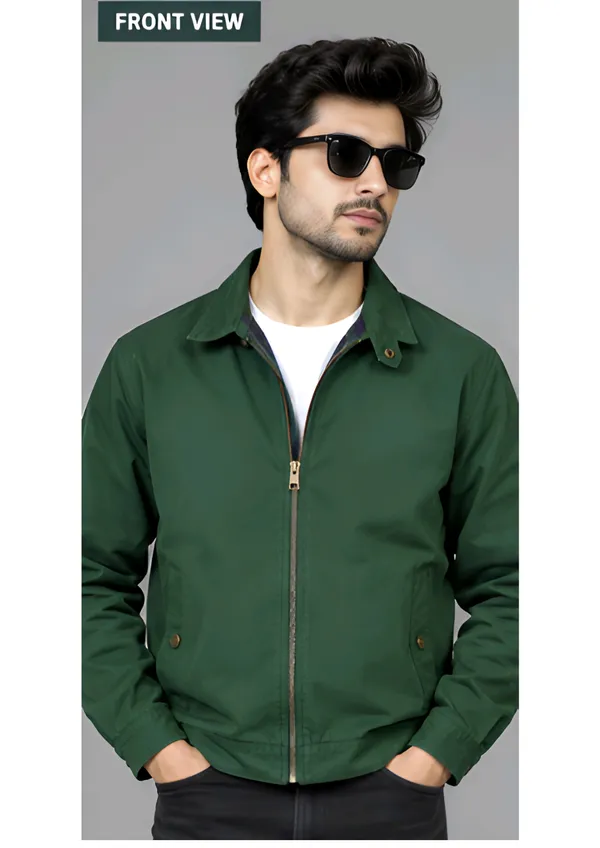 Green_Casual_Jacket_For_Men