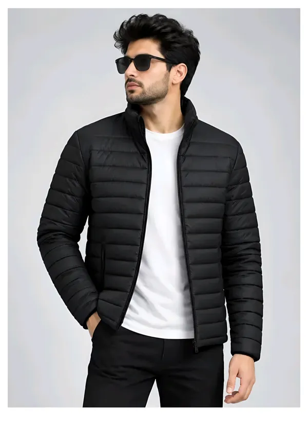 Black_Quilted_Regular_Fit_Puffer_Jacket_For_Men