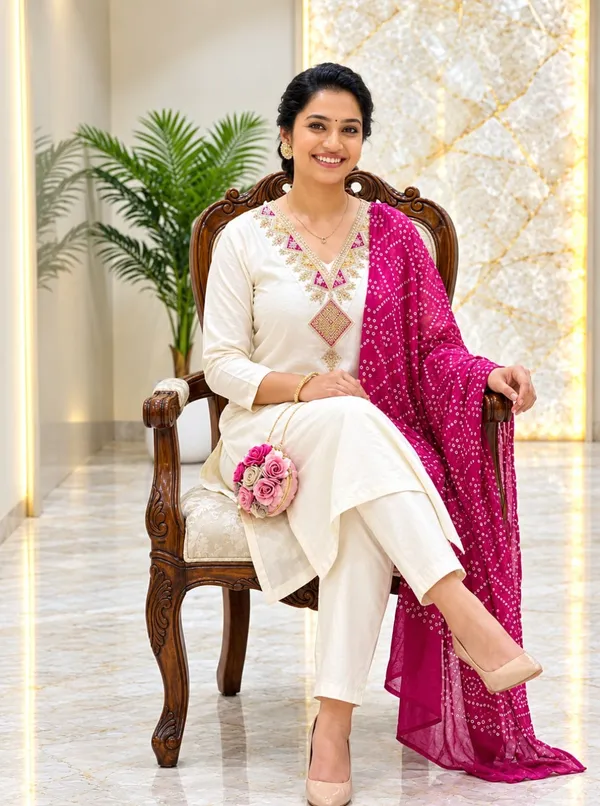 Cream_Viscose_Rayon_Straight_Embroidered_Kurta_Set_For_Women