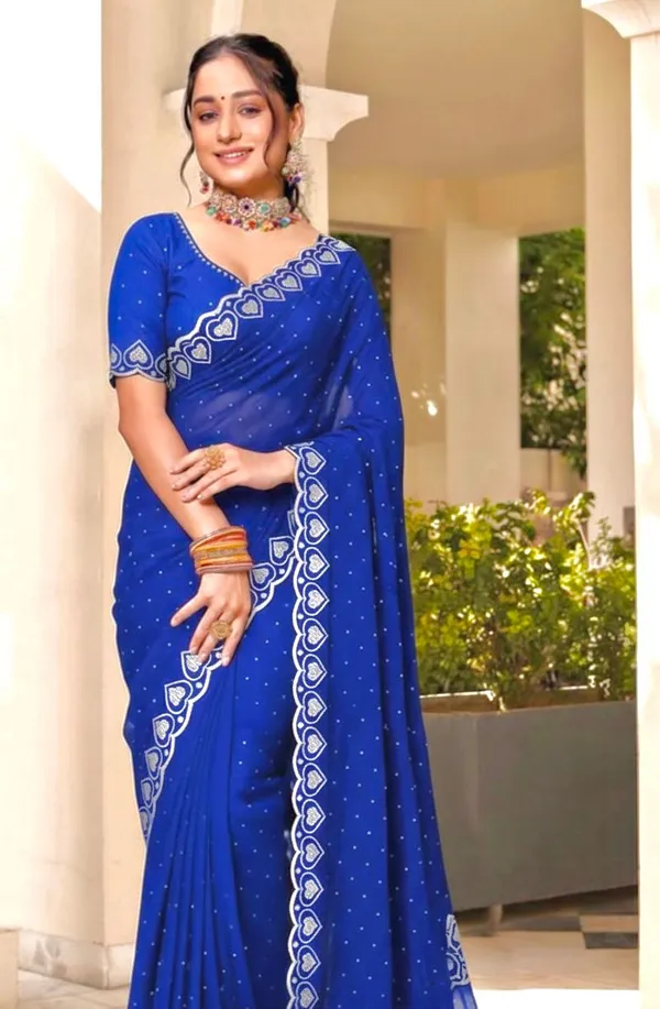 Blue_Georgette_Silk_Printed_Ethnic_Saree_For_Women