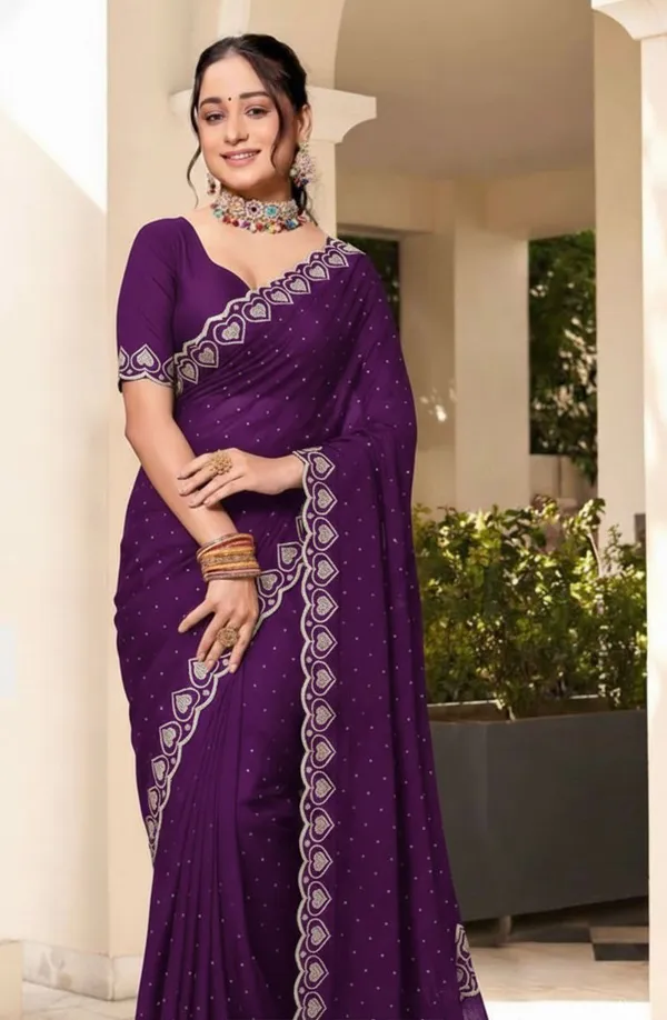 Purple_Georgette_Silk_Printed_Traditional_Saree_For_Women