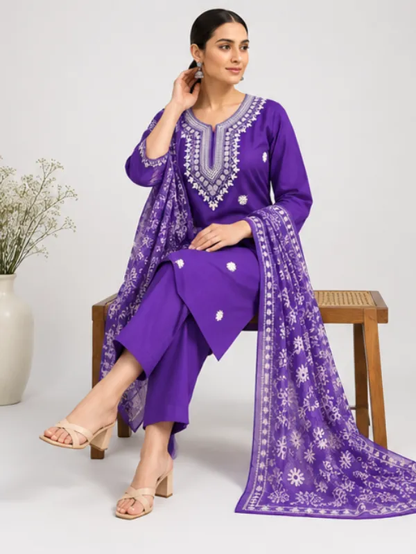 Purple_Viscose_Rayon_Straight_Printed_Kurta_Set_For_Women