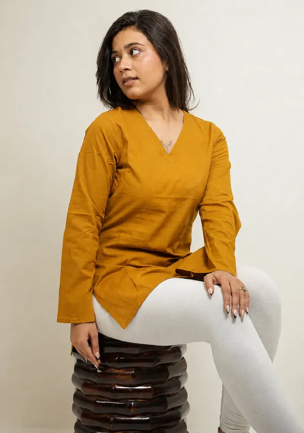 Multicolor_Cotton_Short_Kurti_Combo_Set