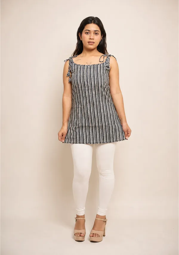 Multicolor_Printed_Tie_Shoulder_Short_Kurta_Combo_Set