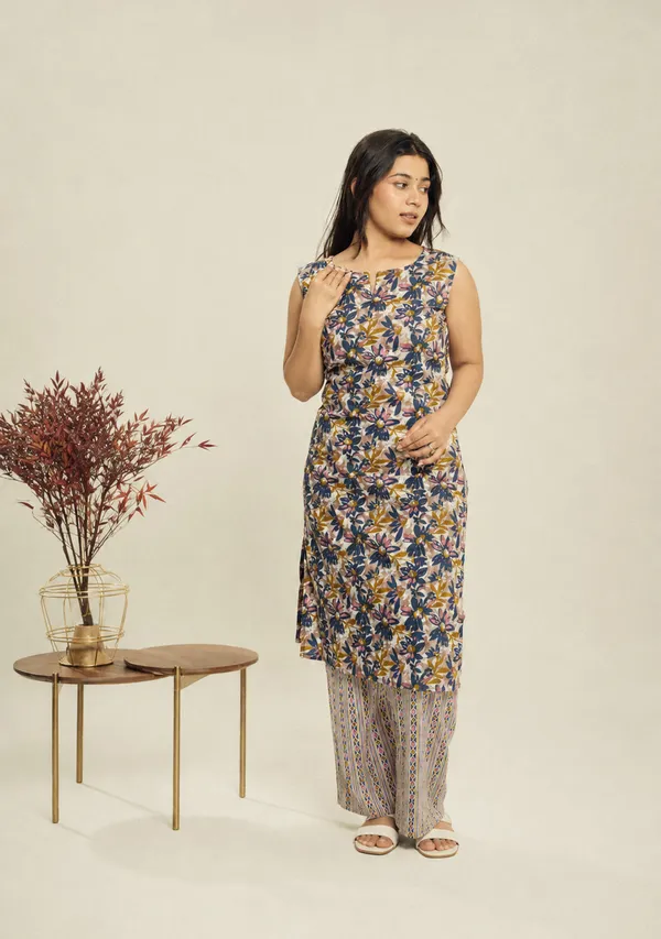 Aarohi_Multicolour_Floral_Co_Ord_Set_Floral_Cotton