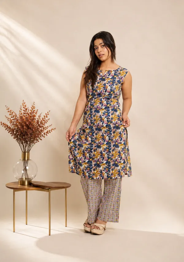 Aarohi_Multicolour_Floral_Co_Ord_Set_Floral_Cotton