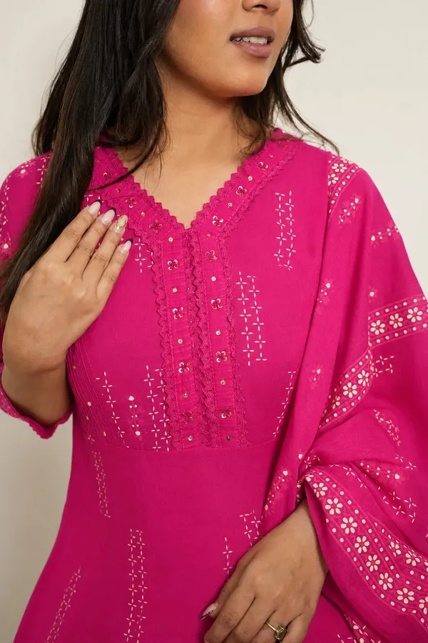 Gulnaar_Rani_Pink_Printed_Anarkali_Set_With_Dupatta_Pink