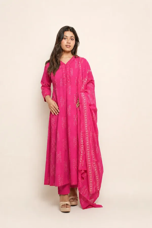 Gulnaar_Rani_Pink_Printed_Anarkali_Set_With_Dupatta_Pink