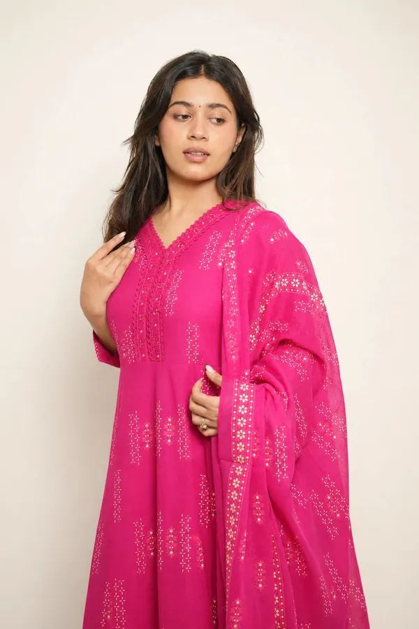 Gulnaar_Rani_Pink_Printed_Anarkali_Set_With_Dupatta_Pink