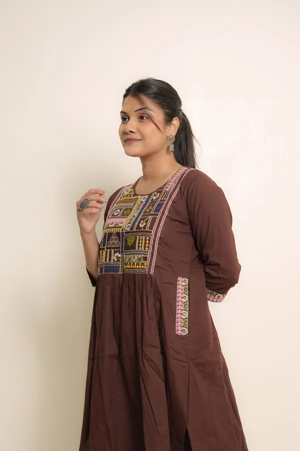 Mridula_Chocolate_Brown_Embroidered_Anarkali_Set_Brown