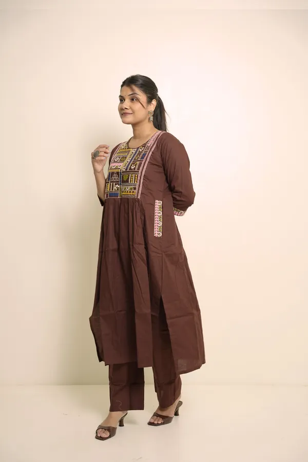 Mridula_Chocolate_Brown_Embroidered_Anarkali_Set_Brown