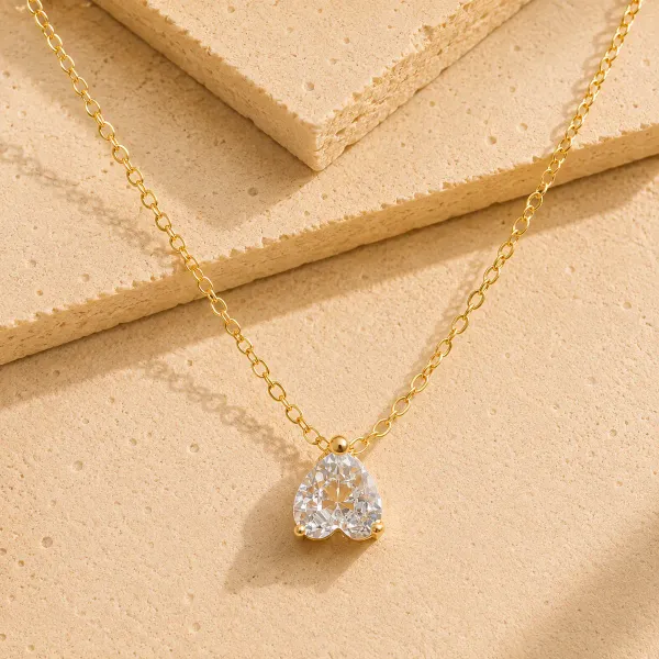 Golden_Stainless_Steel_Open_Heart_Pendant_Necklace_For_Women
