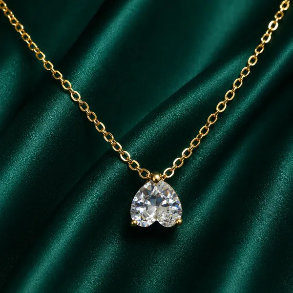 Golden_Stainless_Steel_Open_Heart_Pendant_Necklace_For_Women