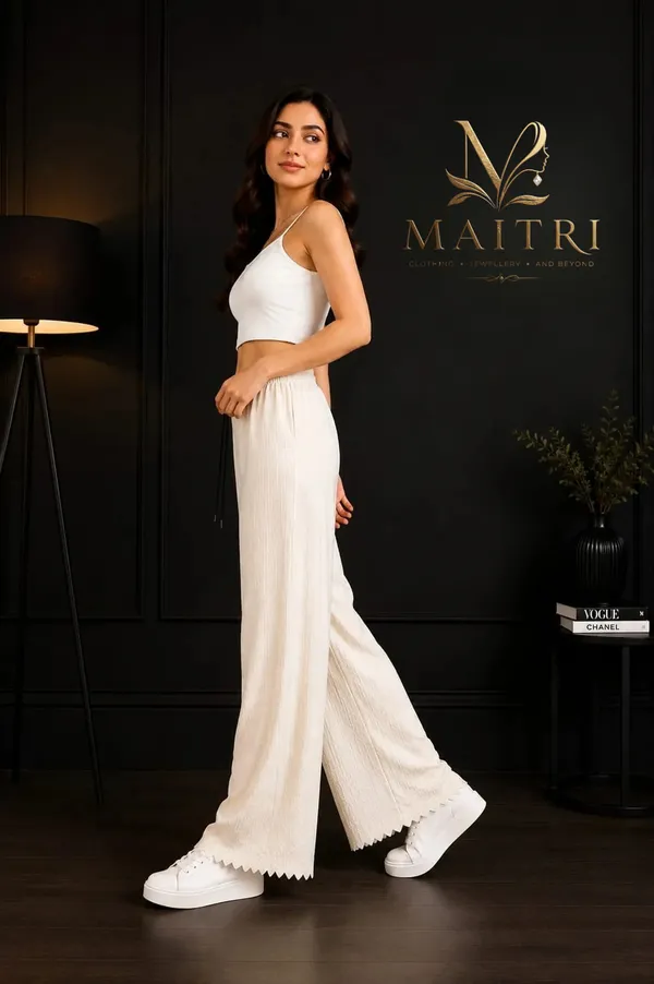 Off_White_Lycra_Pleated_Trouser_For_Women