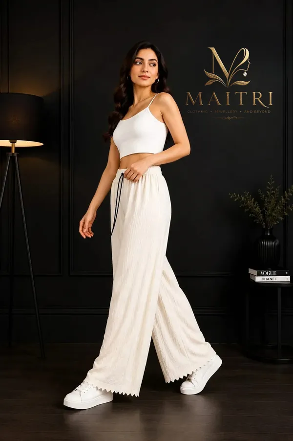 Off_White_Lycra_Pleated_Trouser_For_Women