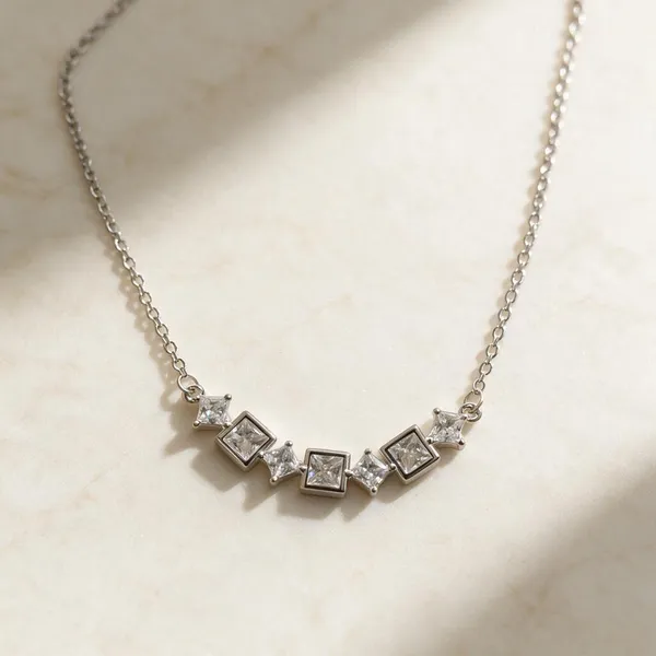 Silver_925_Geometric_Square_Star_Pendant_Necklace_For_Women