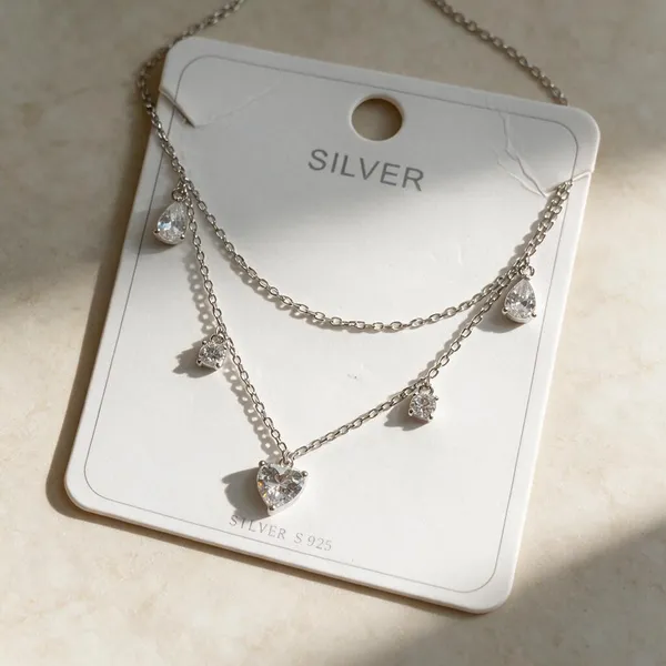 Silver_925_Layered_Heart_Pendant_Necklace_For_Women