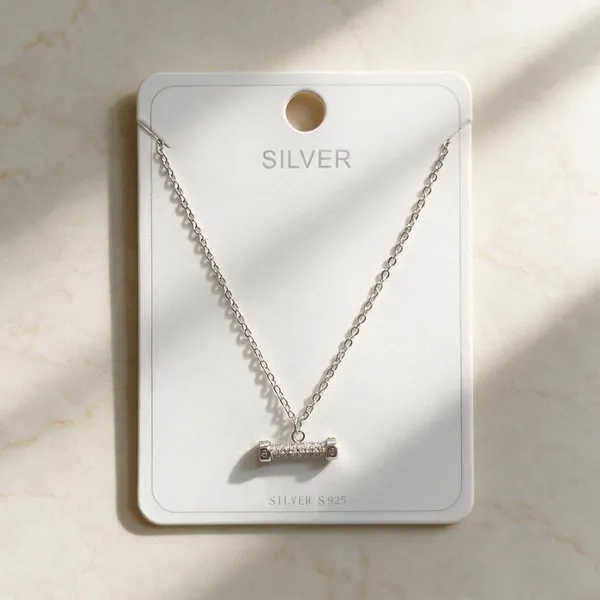 Silver_925_Cylindrical_Pendant_Necklace_For_Women