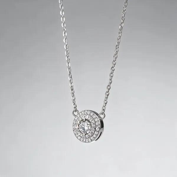 Silver_925_Round_Stone_Circular_Pendant_Necklace_For_Women