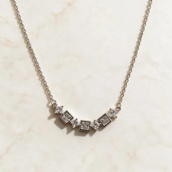 Silver_925_Geometric_Square_Star_Pendant_Necklace_For_Women