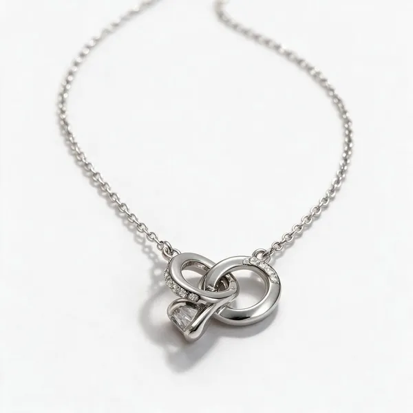 Silver_925_Interlocking_Circle_Pendant_Necklace_For_Women