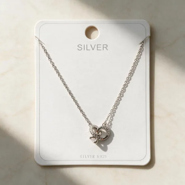 Silver_925_Interlocking_Circle_Pendant_Necklace_For_Women