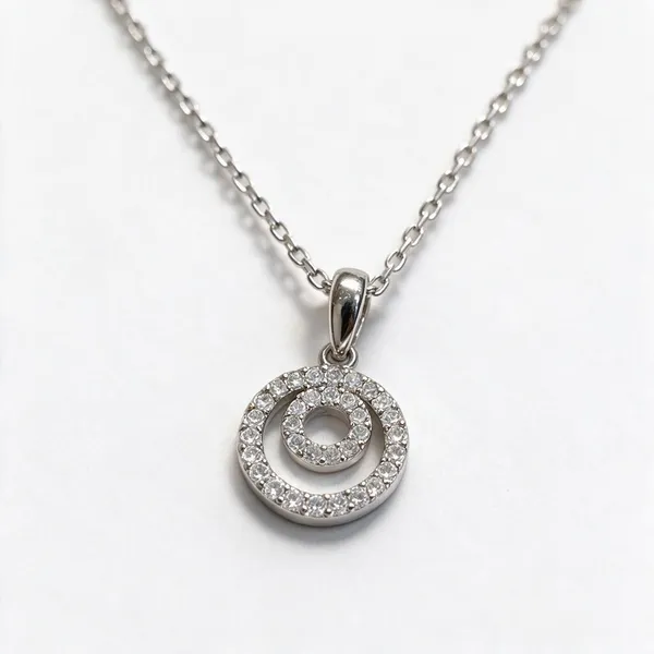 Silver_925_Circular_Smile_Motif_Pendant_Necklace_For_Women