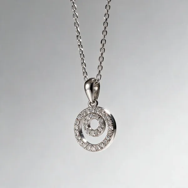 Silver_925_Circular_Smile_Motif_Pendant_Necklace_For_Women