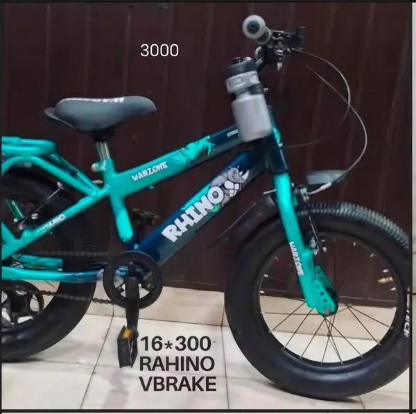 Rhino_16_Inch_Teal_Kids_Bicycle_With_V_Brake
