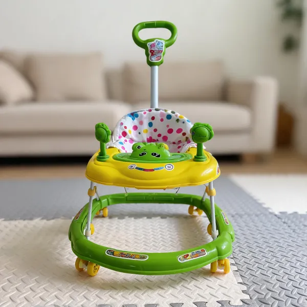 Green_Yellow_Metal-Plastic_Frog_Activity_Baby_Walker_For_Babies