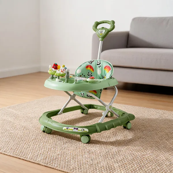 Green_Metal-Plastic_Activity_Baby_Walker_For_Babies