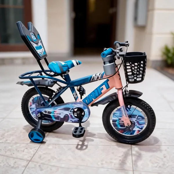 Blue_Pink_Steel_Frame_Bicycle_With_Training_Wheels_For_Kids