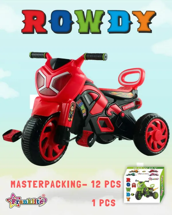 Red_And_Black_Pedal_Tricycle_Ride-On_for_Kids
