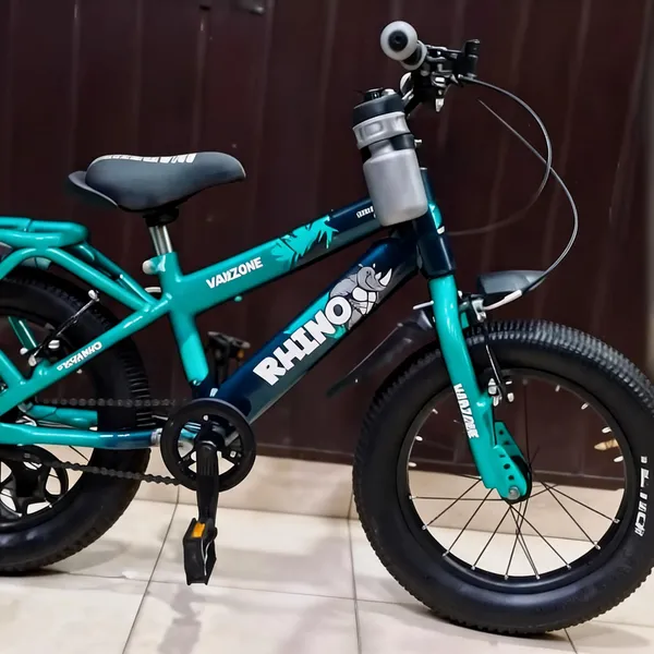 Teal_Steel_Frame_Bicycle_With_V-Brake_For_Kids