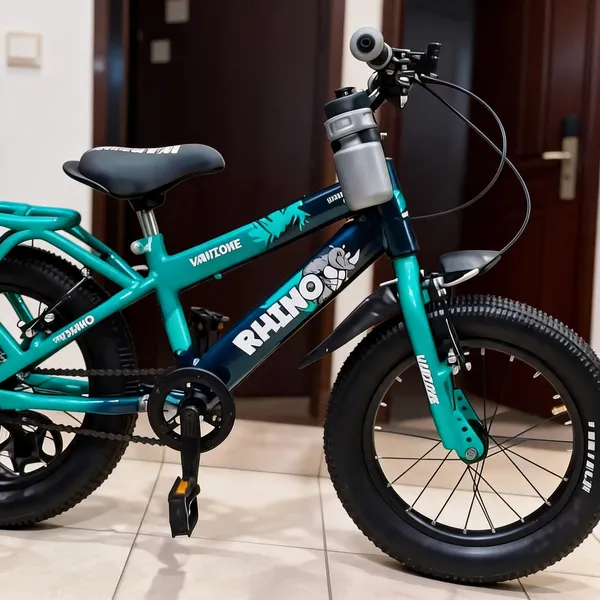 Teal_Steel_Frame_Bicycle_With_V-Brake_For_Kids