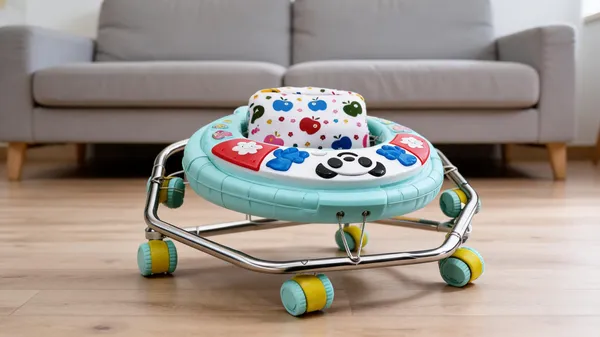 Turquoise_Metal-Plastic_Panda_Round_Baby_Walker_For_Babies